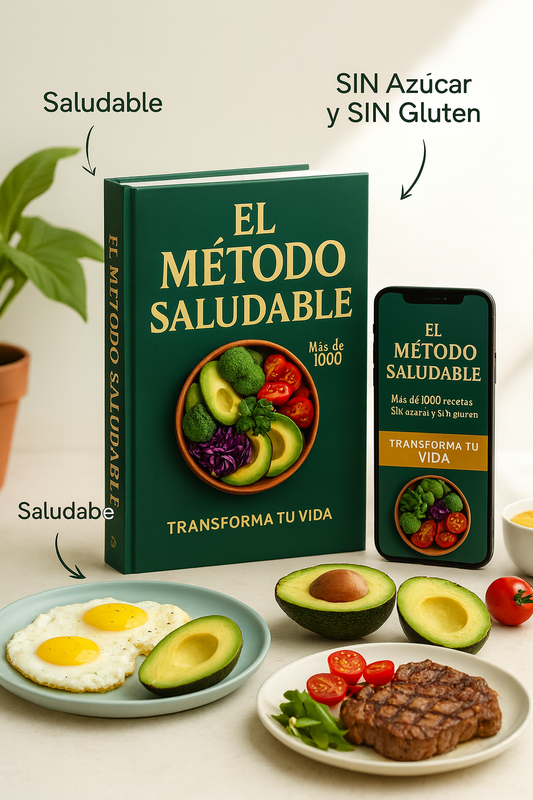 Libro Digital - 1000 Recetas para Bajar de Peso Comiendo Rico (Sin Azúcar y Sin Harinas)